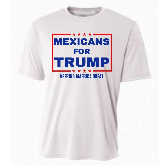 Mexicans For Trump 2024 Keeping America Great Cooling Performance Crew T-Shirt