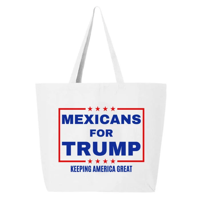 Mexicans For Trump 2024 Keeping America Great 25L Jumbo Tote