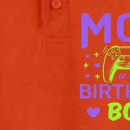 Mom Fo The Birthday Level Up For Lover Video Games Dry Zone Grid Performance Polo