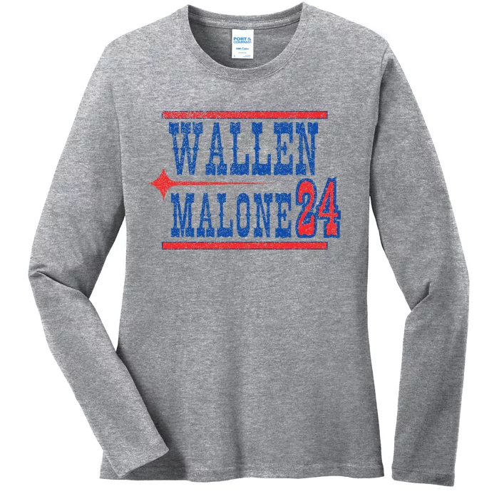 Malone Funny Teamwork Make The Dreamwork Ladies Long Sleeve Shirt