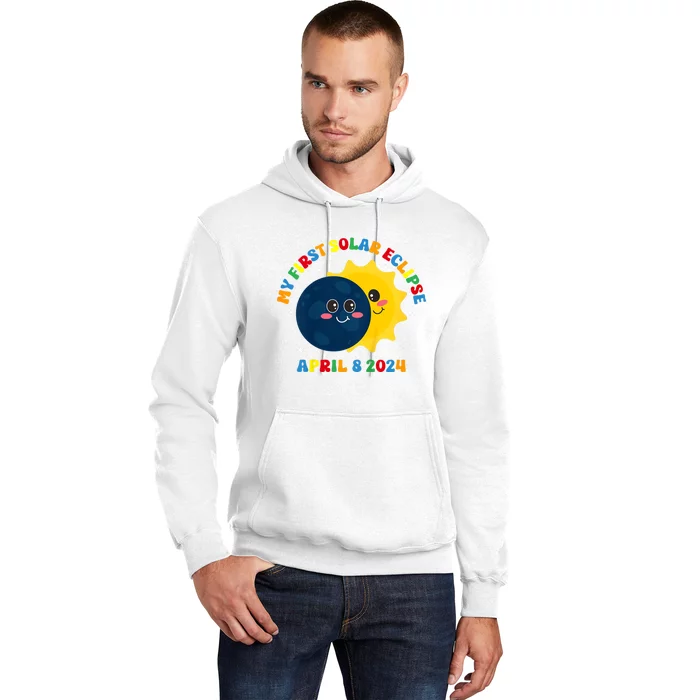 My First Total Solar Eclipse April 8th Eclipse Hoodie