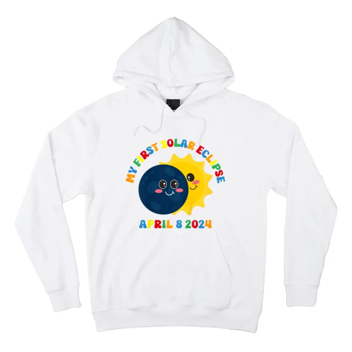 My First Total Solar Eclipse April 8th Eclipse Hoodie