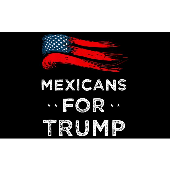 Mexicans For Trump 2024 Bumper Sticker