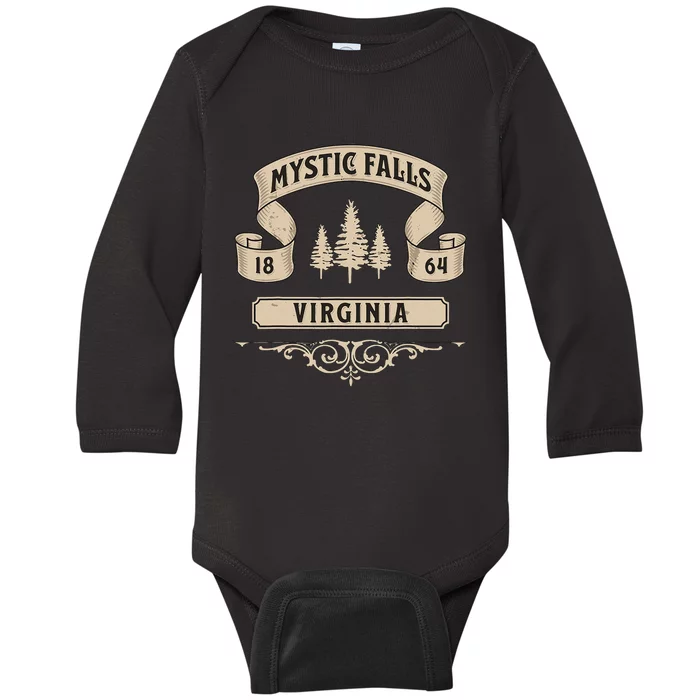 Mystic Falls Town Apothecary Virginia Vervain Baby Long Sleeve Bodysuit