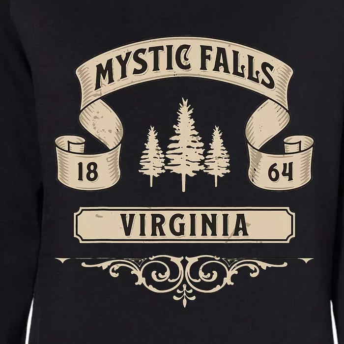 Mystic Falls Town Apothecary Virginia Vervain Womens California Wash Sweatshirt