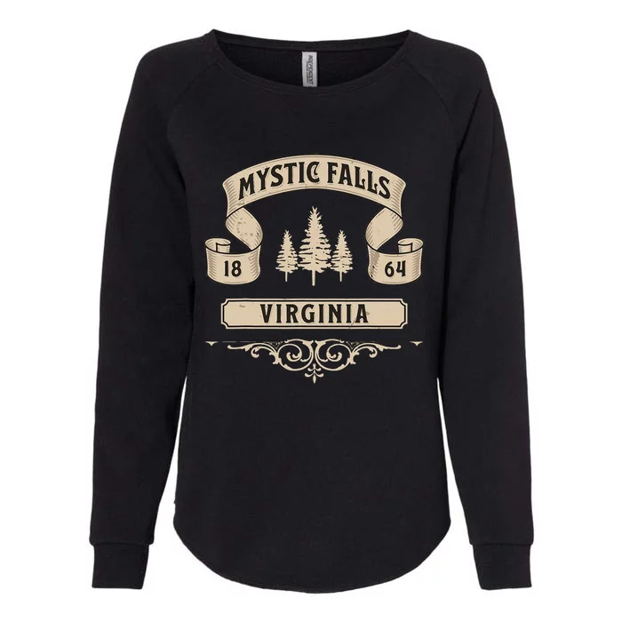 Mystic Falls Town Apothecary Virginia Vervain Womens California Wash Sweatshirt