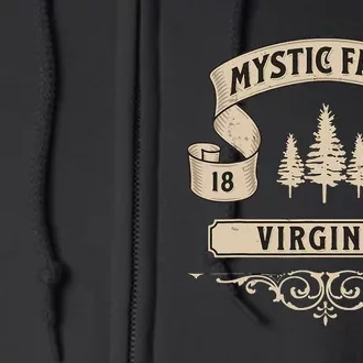 Mystic Falls Town Apothecary Virginia Vervain Full Zip Hoodie