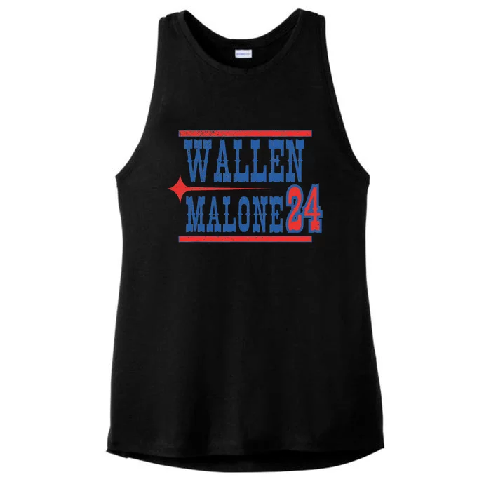 Malone Funny Teamwork Make The Dreamwork Ladies Tri-Blend Wicking Tank