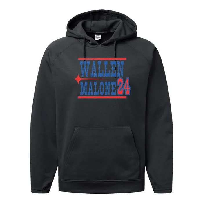 Malone Funny Teamwork Make The Dreamwork Performance Fleece Hoodie