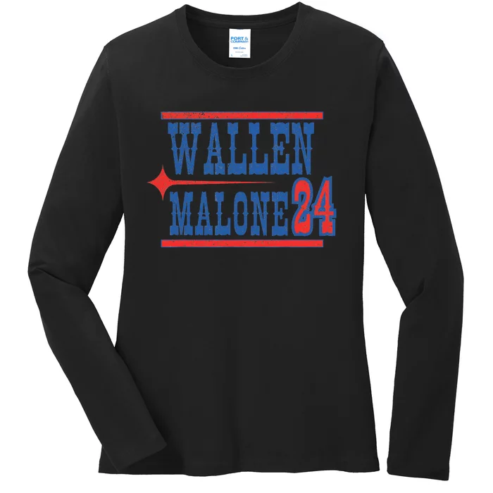 Malone Funny Teamwork Make The Dreamwork Ladies Long Sleeve Shirt