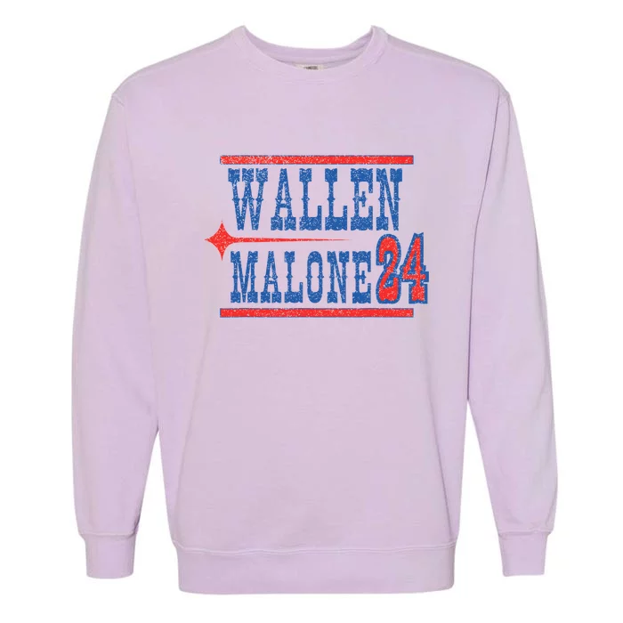 Malone Funny Teamwork Make The Dreamwork Garment-Dyed Sweatshirt