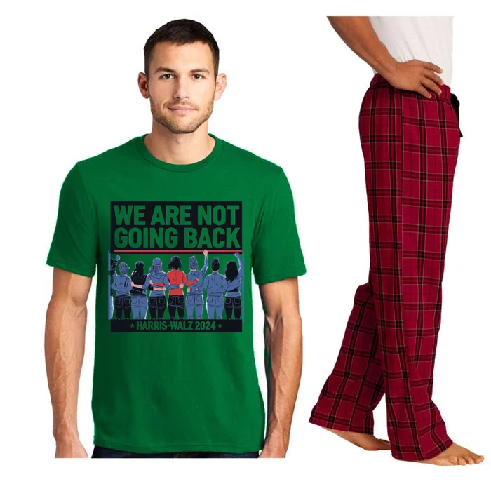 Move Forward Together No Going Back Harriswalz Cool Gift Pajama Set