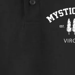 Mystic Falls Town Apothecary Virgini Dry Zone Grid Performance Polo