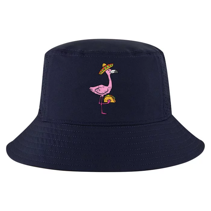 Mexican Flamingo Tacos Cute Cinco De Mayo Fiesta Animal Cool Comfort Performance Bucket Hat