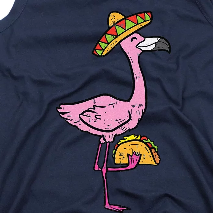 Mexican Flamingo Tacos Cute Cinco De Mayo Fiesta Animal Tank Top