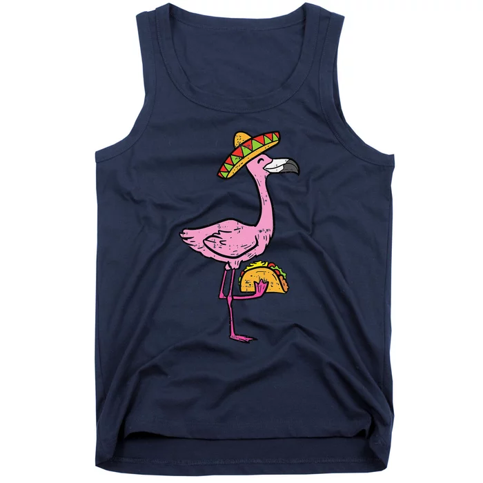 Mexican Flamingo Tacos Cute Cinco De Mayo Fiesta Animal Tank Top