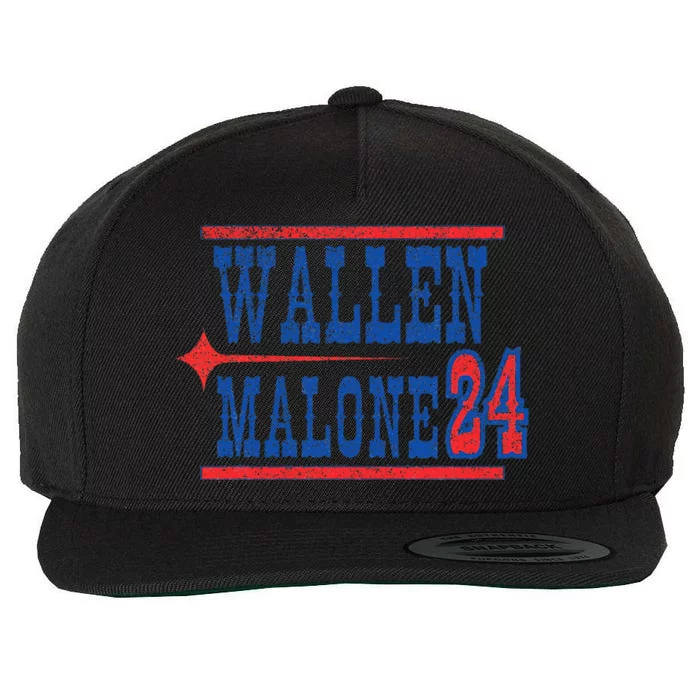 Malone Funny Teamwork Make The Dreamwork Wool Snapback Cap