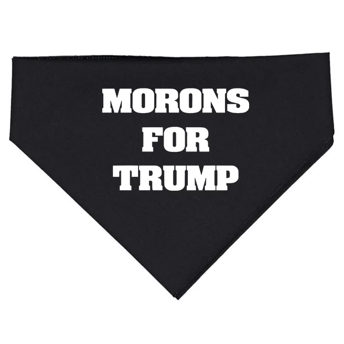 Morons For Trump USA-Made Doggie Bandana