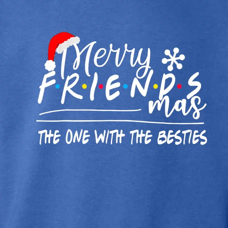 Merry Friendsmas The One With the Besties Christmas Friends Toddler Hoodie