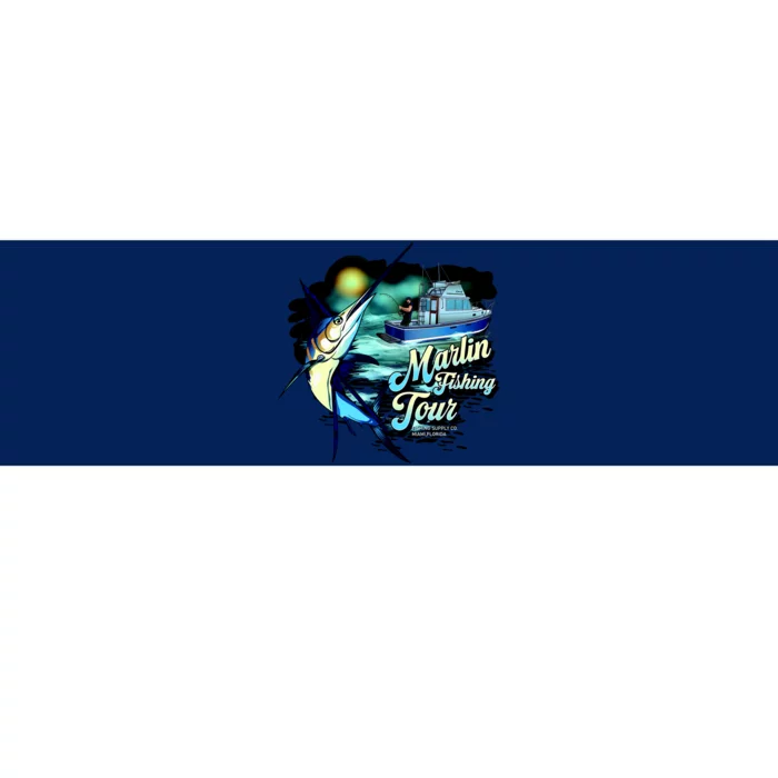 Marlin Fishing Tour Bumper Sticker