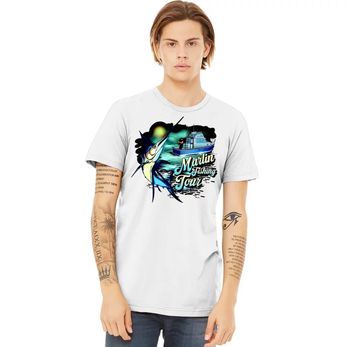 Marlin Fishing Tour Premium T-Shirt