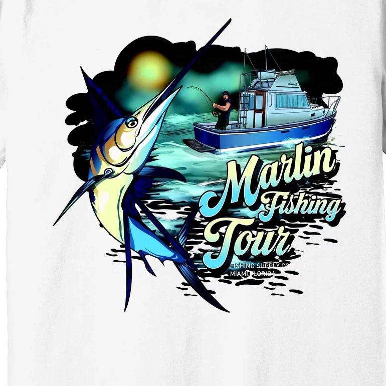 Marlin Fishing Tour Premium T-Shirt