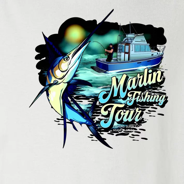 Marlin Fishing Tour Toddler Long Sleeve Shirt