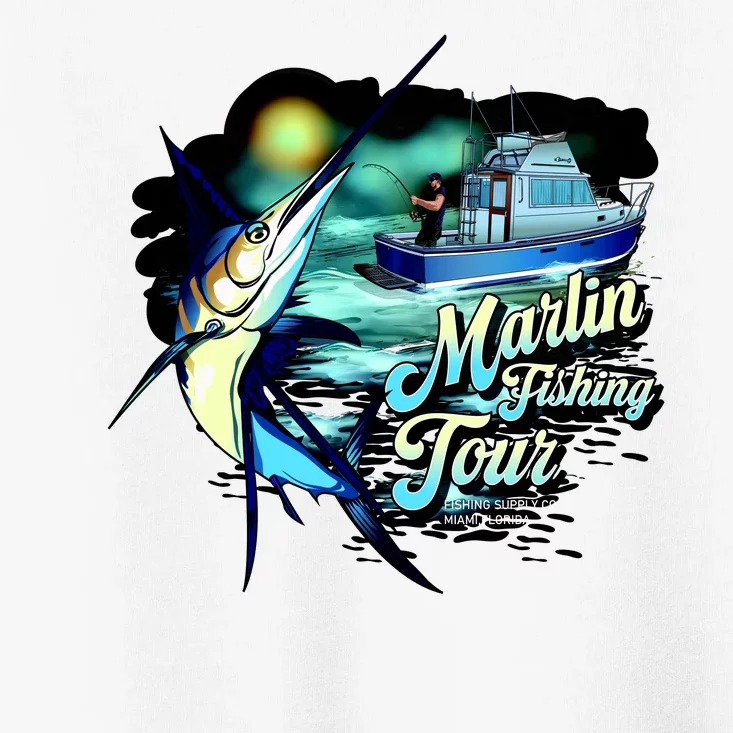 Marlin Fishing Tour Toddler T-Shirt