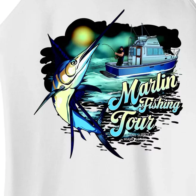 Marlin Fishing Tour Women’s Perfect Tri Rocker Tank