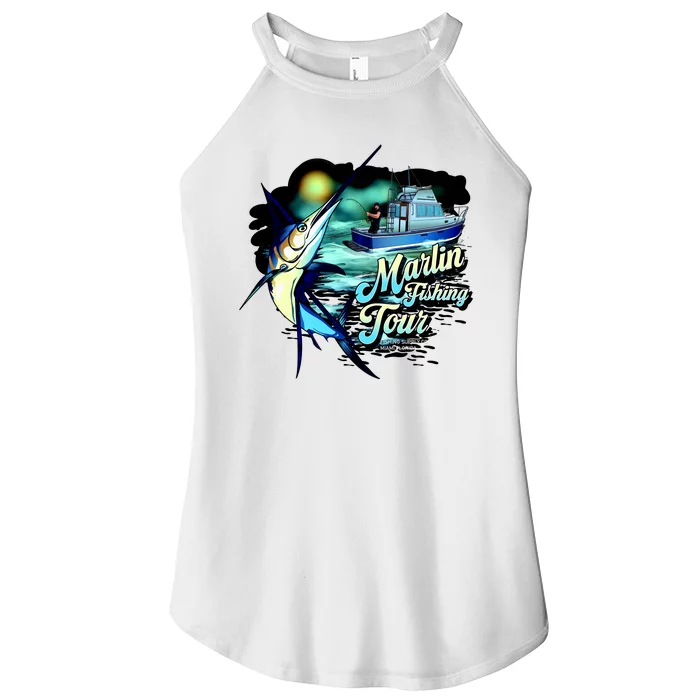 Marlin Fishing Tour Women’s Perfect Tri Rocker Tank