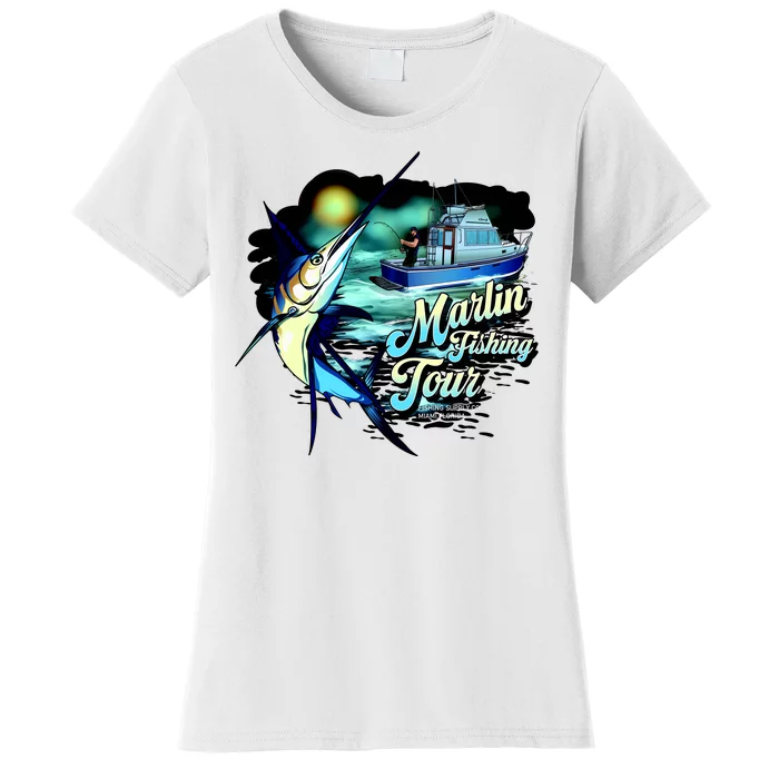 Marlin Fishing Tour Women's T-Shirt