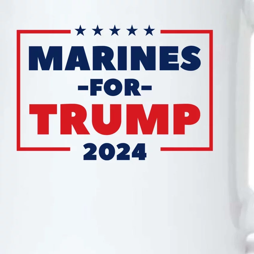 Marines For Trump 2024 Black Color Changing Mug