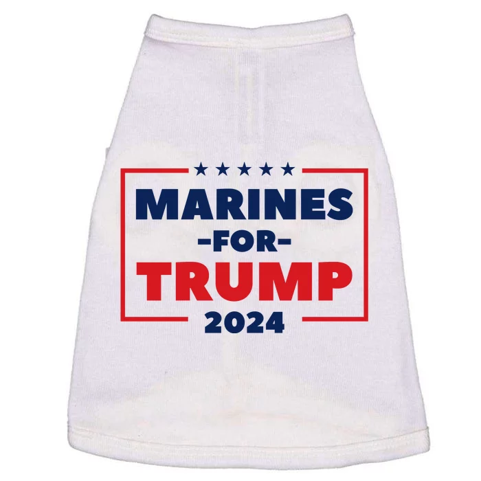 Marines For Trump 2024 Doggie Tank