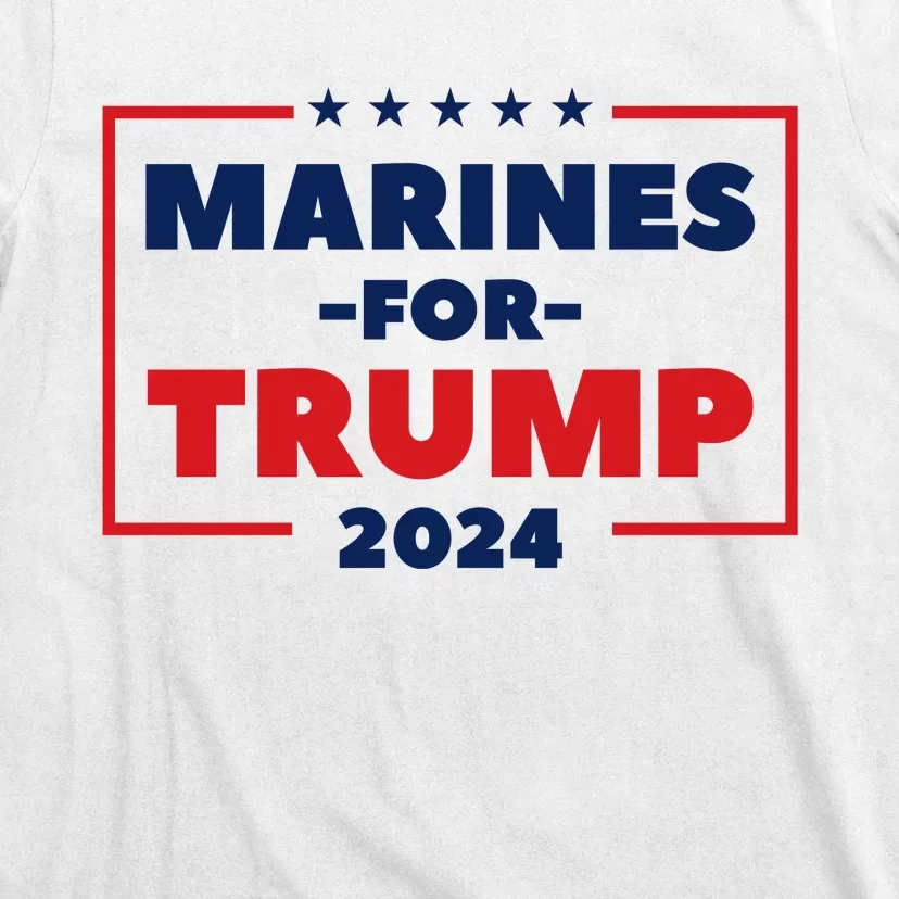 Marines For Trump 2024 T-Shirt