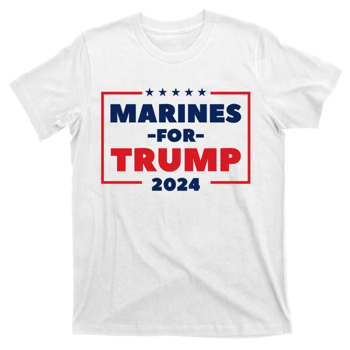 Marines For Trump 2024 T-Shirt