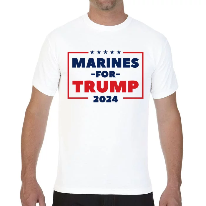 Marines For Trump 2024 Comfort Colors T-Shirt