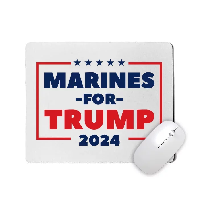 Marines For Trump 2024 Mousepad