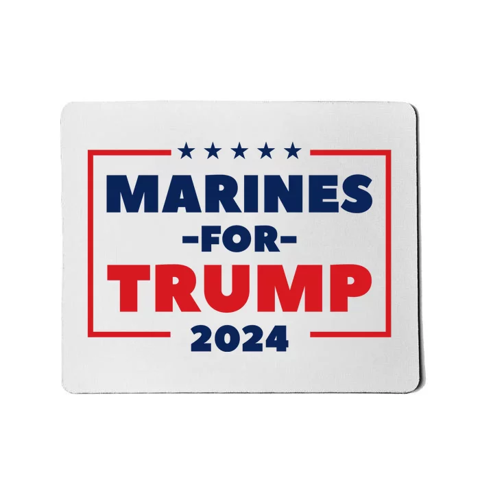 Marines For Trump 2024 Mousepad