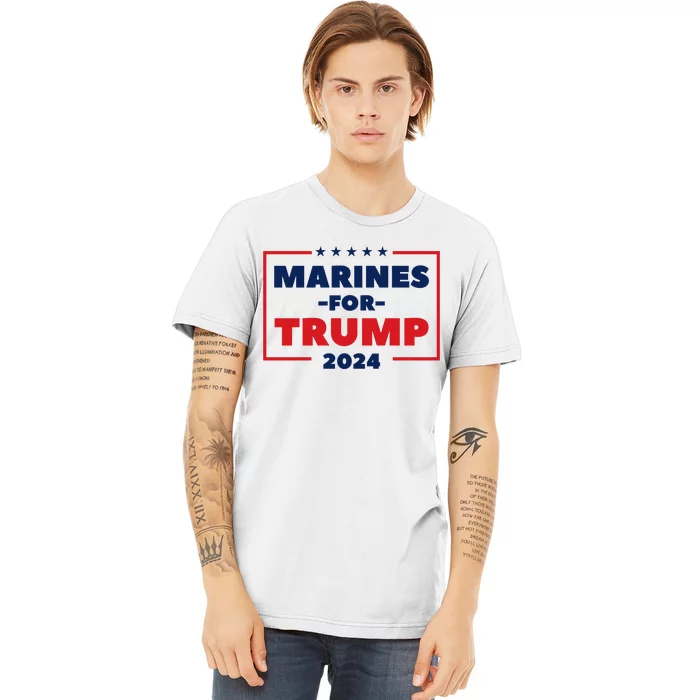 Marines For Trump 2024 Premium T-Shirt