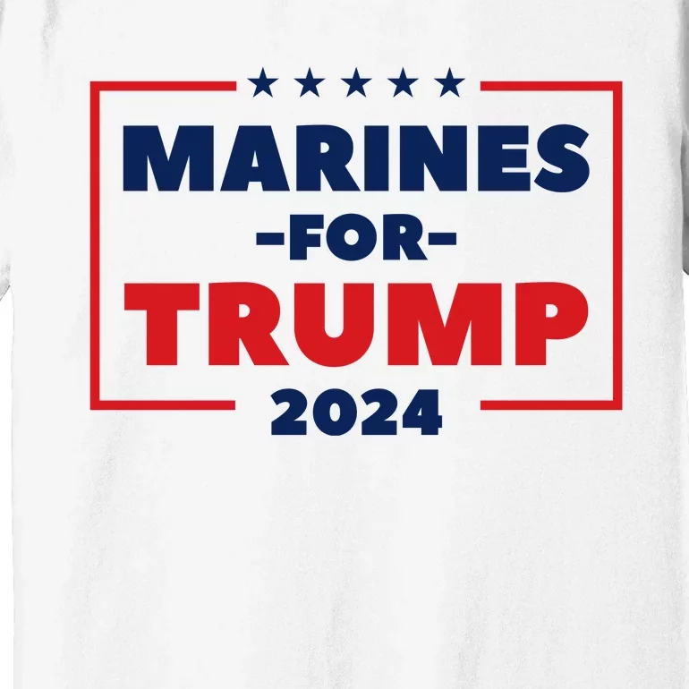 Marines For Trump 2024 Premium T-Shirt