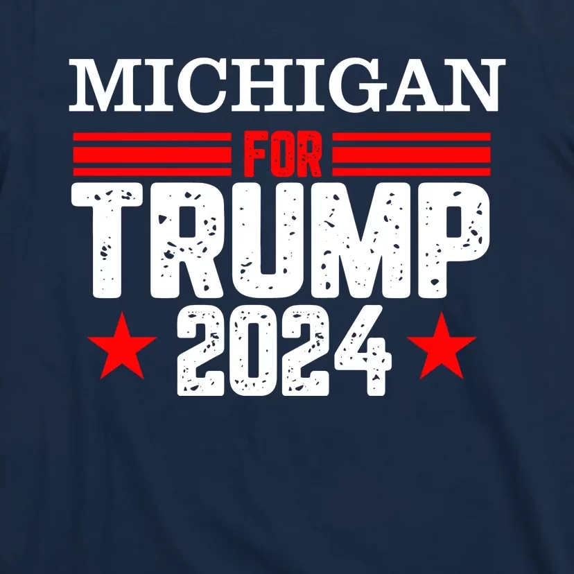 Michigan For Trump 2024 T-Shirt