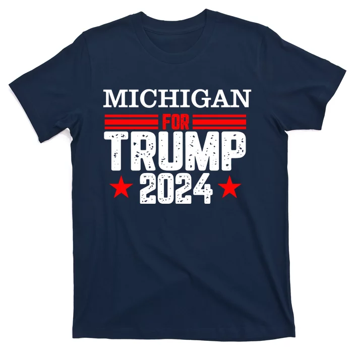 Michigan For Trump 2024 T-Shirt