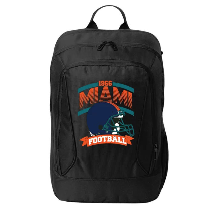 Miami Football Team Supporter City Backpack