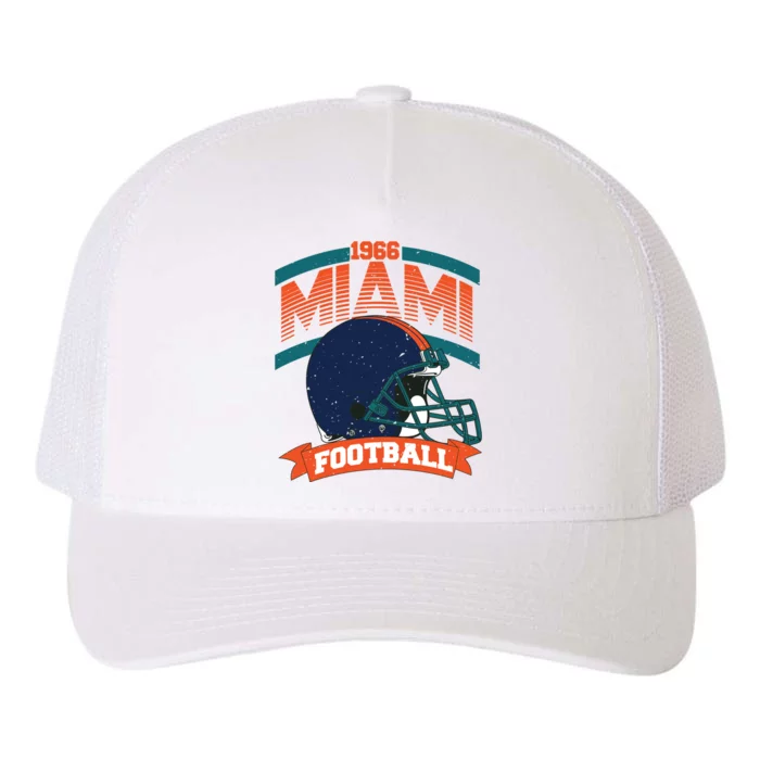 Miami Football Team Supporter Yupoong Adult 5-Panel Trucker Hat