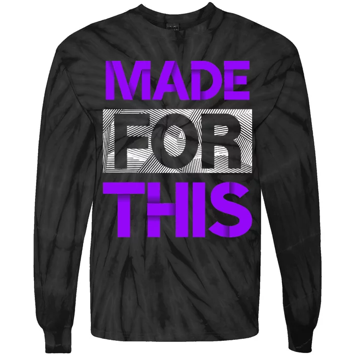 Made For This Purple Tie-Dye Long Sleeve Shirt