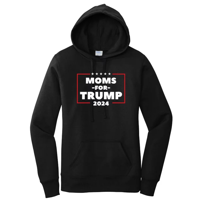 Moms For Trump 2024 Women's Pullover Hoodie