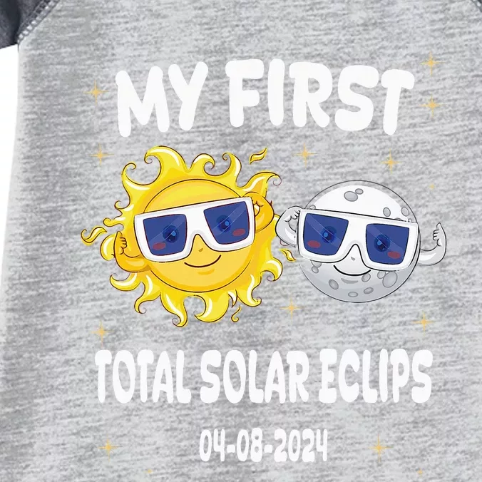 My First Total Solar Eclipse Infant Baby Jersey Bodysuit