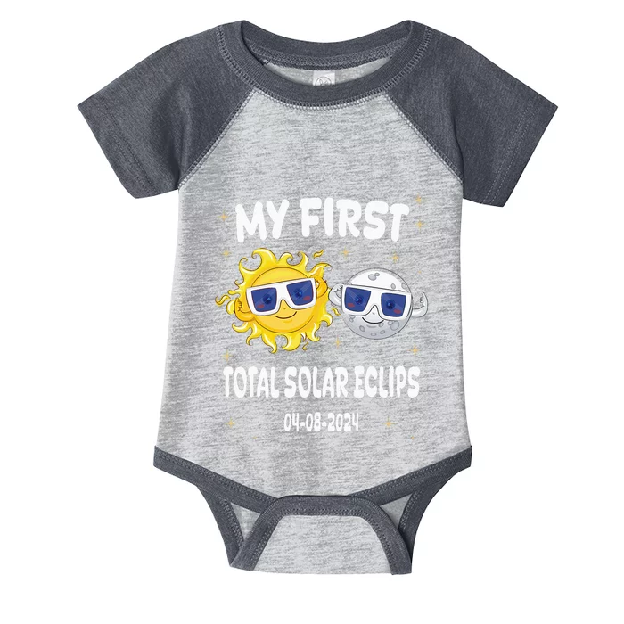 My First Total Solar Eclipse Infant Baby Jersey Bodysuit