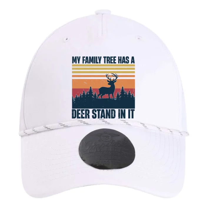 My Family Tree Has A Deer Stand In It Vintage Deer Hunting Premium Performance The Dyno Cap