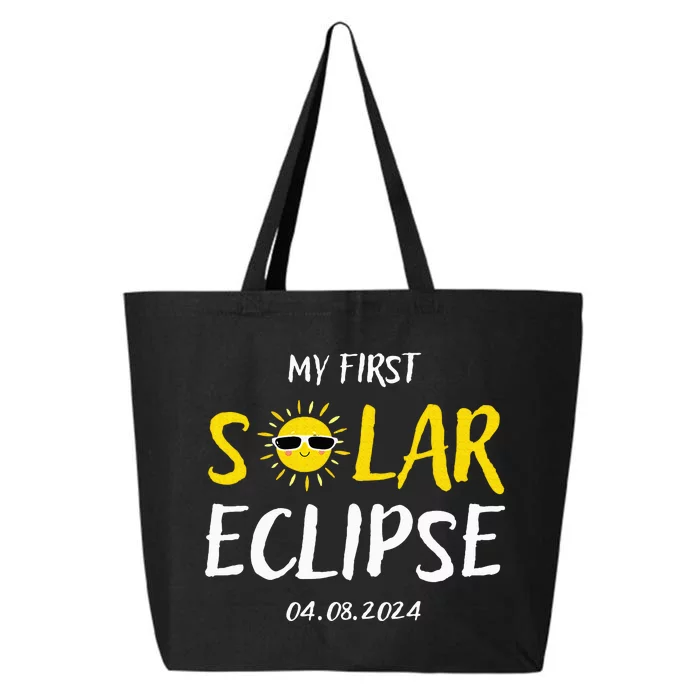 My First Total Solar Eclipse April 8th 25L Jumbo Tote